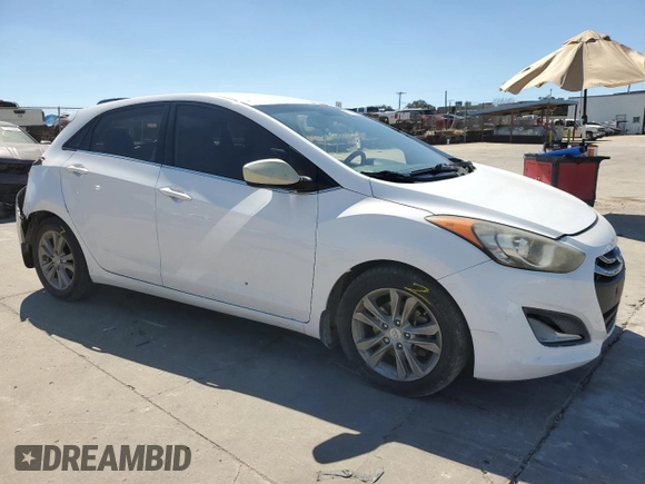 2013 Hyundai Elantra GT with VIN KMHD35LE4DU066011, listed as a Copart auction lot 72745354 with 249,335 mi miles and Salvage Title. Bid and sale history available at carsss.com. Image 4.