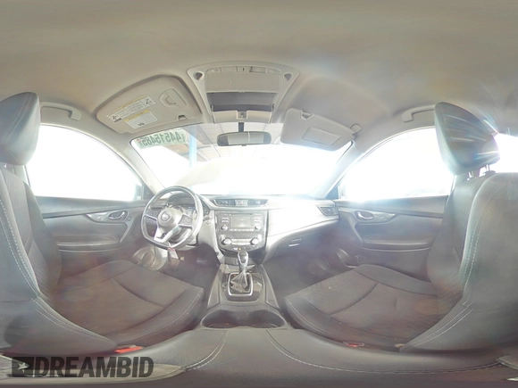 2017 Nissan Rogue SV with VIN KNMAT2MT5HP510648, listed as a Copart auction lot 44515485 with 163,016 mi miles and Salvage title. Bid and sale history available at DreamBid. Image 13.
