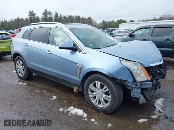 2013 Cadillac SRX Luxury Collection with VIN 3GYFNGE30DS618113, listed as a IAAI auction lot 42007691 with 1 mi miles. Bid and sale history available at carsss.com. Image 1.