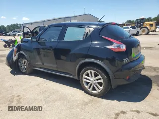 2015 Nissan Juke SV with VIN JN8AF5MV5FT558184, listed as a Copart auction lot 57761285 with 57,025 mi miles and Salvage title. Bid and sale history available at DreamBid. Image 2.