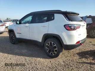 2021 Jeep Compass Trailhawk with VIN 3C4NJDDB9MT511835, listed as a Copart auction lot 63119815 with 79,360 mi miles and Salvage title. Bid and sale history available at DreamBid. Image 2.