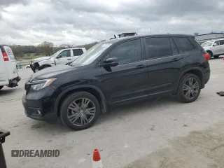 2021 Honda Passport EX-L z VIN 5FNYF8H58MB040933, wystawiony jako Copart lot #51067505 z przebiegiem 64 963 mil mil oraz Tytuł czysty. Historia ofert i sprzedaży dostępna na DreamBid. Obrazek 1.