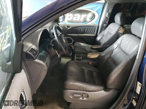 2006 Honda Odyssey EX-L with VIN 5FNRL38666B114457, listed as a Copart auction lot 46880885 with 176,033 mi miles and Salvage Title. Bid and sale history available at carsss.com. Image 7.