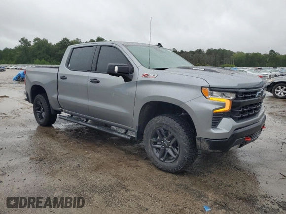 2023 Chevrolet Silverado 1500 LT Trail Boss with VIN 3GCUDFE80PG322764, listed as a Copart auction lot 65935144 with 13,146 mi miles and Salvage Title. Bid and sale history available at DreamBid. Image 4.