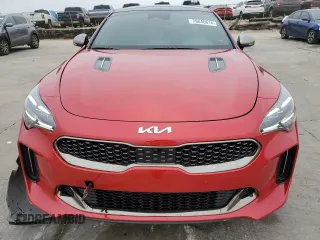 2022 Kia Stinger GT1 with VIN KNAE45LC0N6113591, listed as a Copart auction lot 79040614 with 27,840 mi miles and Salvage Title. Bid and sale history available at DreamBid. Image 5.