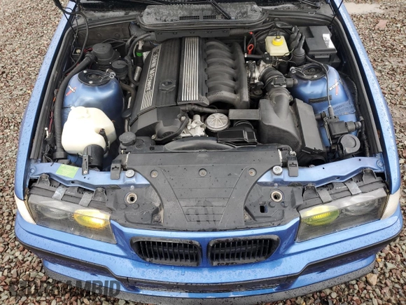 1999 BMW 3 Series M3 with VIN WBSBG9338XEY83138, listed as a Copart auction lot 75429934 with 123,296 mi miles and Salvage Title. Bid and sale history available at carsss.com. Image 11.