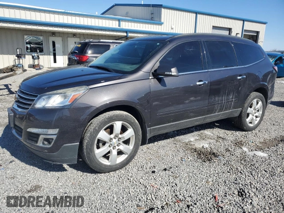 2016 Chevrolet Traverse LT with VIN 1GNKRGKD0GJ111974, listed as a Copart auction lot 45495375 with 123,285 mi miles and Non Repairable. Bid and sale history available at carsss.com. Image 1.