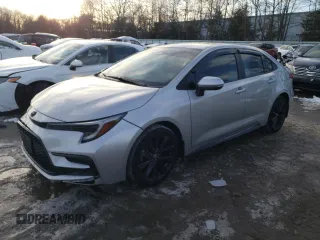2024 Toyota Corolla SE with VIN 5YFS4MCE3RP210204, listed as a Copart auction lot 45860605 with 15,265 mi miles and Salvage Title. Bid and sale history available at carsss.com. Image 1.