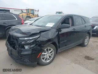 2024 Chevrolet Equinox LS with VIN 3GNAXHEG0RL238118, listed as a IAAI auction lot 41711789 with 16,568 mi miles. Bid and sale history available at carsss.com. Image 17.