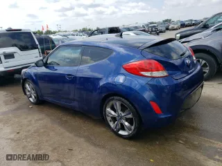 2017 Hyundai Veloster with VIN KMHTC6AD9HU315369, listed as a Copart auction lot 54799284 with 154,721 mi miles and Salvage Title. Bid and sale history available at carsss.com. Image 2.