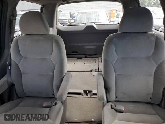 2010 Honda Odyssey LX with VIN 5FNRL3H25AB027316, listed as a Copart auction lot 57937805 with 181,551 mi miles and Salvage title. Bid and sale history available at DreamBid. Image 10.