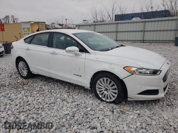 2014 Ford Fusion SE Hybrid with VIN 3FA6P0LU8ER260003, listed as a Copart auction lot 87357664 with 181,363 mi miles and Salvage Title. Bid and sale history available at DreamBid. Image 4.