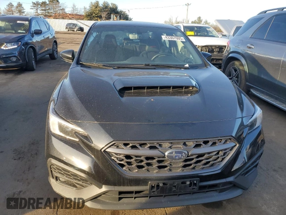 2022 Subaru WRX Limited with VIN JF1VBAL66N9009770, listed as a Copart auction lot 43307005 with 80,613 mi miles and Salvage Title. Bid and sale history available at carsss.com. Image 5.