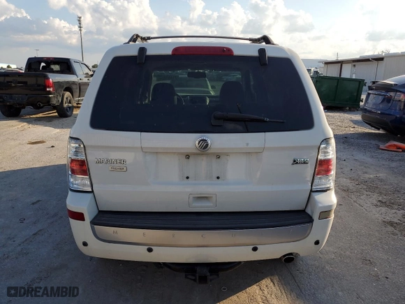 2011 Mercury Mariner Premier with VIN 4M2CN8HG3BKJ02828, listed as a Copart auction lot 71480024 with 111,026 mi miles and Salvage Title. Bid and sale history available at carsss.com. Image 6.