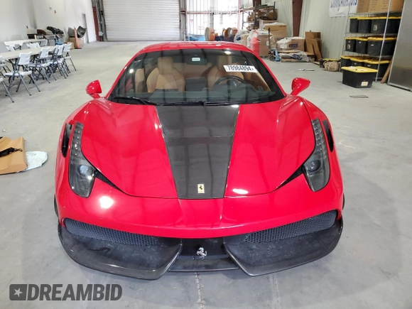 2011 Ferrari 458 Italia z VIN ZFF67NFA2B0180802, wystawiony jako Copart lot #78984894 z przebiegiem 33 420 mil mil oraz Szkody całkowita. Historia ofert i sprzedaży dostępna na DreamBid. Obrazek 5.