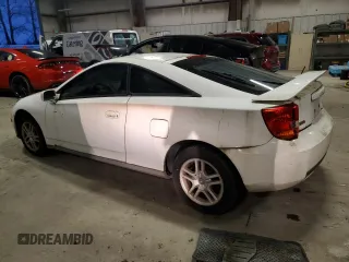 2000 Toyota Celica GT with VIN JTDDR32T3Y0036728, listed as a Copart auction lot 88213775 with 0 mi miles and Salvage Title. Bid and sale history available at carsss.com. Image 2.