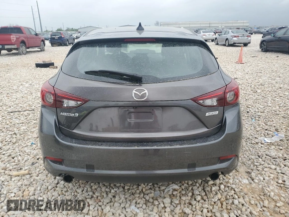2018 Mazda 3 Touring with VIN 3MZBN1L33JM238863, listed as a Copart auction lot 51844805 with 75,615 mi miles and Salvage Title. Bid and sale history available at DreamBid. Image 6.