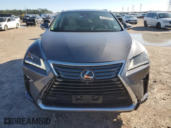 2019 Lexus RX with VIN JTJDZKCA4K2019825, listed as a Copart auction lot 41425285 with 61,368 mi miles and Salvage Title. Bid and sale history available at carsss.com. Image 5.