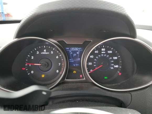 2012 Hyundai Veloster w/Gray Int with VIN KMHTC6AD8CU052347, listed as a Copart auction lot 84265094 with 135,064 mi miles and Clean title. Bid and sale history available at DreamBid. Image 9.