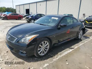 2014 Infiniti Q60 Coupe Journey with VIN JN1CV6EK9EM111600, listed as a Copart auction lot 53369215 with 83,108 mi miles and Salvage Title. Bid and sale history available at carsss.com. Image 1.