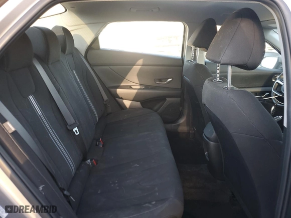 2024 Hyundai Elantra SEL with VIN KMHLM4DG5RU670502, listed as a Copart auction lot 48456615 with 17,817 mi miles and Salvage Title. Bid and sale history available at carsss.com. Image 10.