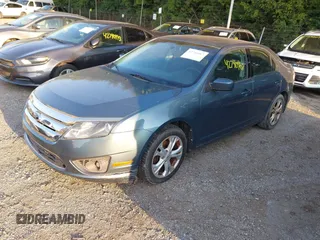 2012 Ford Fusion SE with VIN 3FAHP0HA2CR337792, listed as a IAAI auction lot 42740967 with 120,666 mi miles and . Bid and sale history available at DreamBid. Image 2.