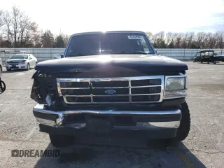 1996 Ford F-150 with VIN 1FTEX14H4TKA07291, listed as a Copart auction lot 81638984 with 176,258 mi miles and Salvage Title. Bid and sale history available at carsss.com. Image 5.