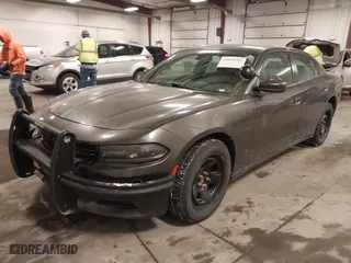 2019 Dodge Charger Police with VIN 2C3CDXKTXKH622738, listed as a IAAI auction lot 41645397 with 127,273 mi miles. Bid and sale history available at carsss.com. Image 17.