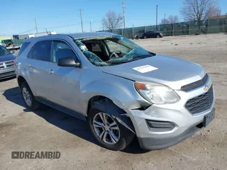 2017 Chevrolet Equinox LS with VIN 2GNALBEK8H1544612, listed as a IAAI auction lot 41717278 with 184,574 mi miles and . Bid and sale history available at carsss.com. Image 1.