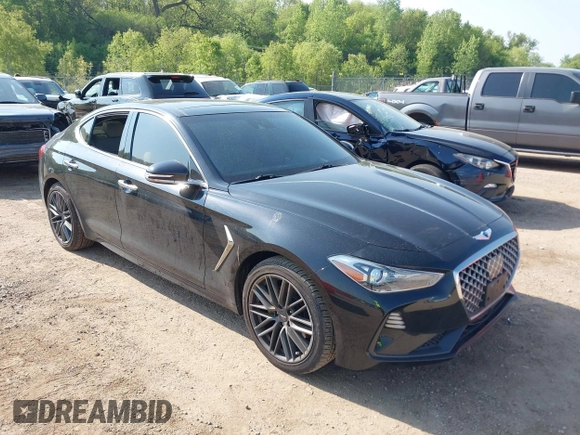 2019 Genesis G70 Advanced with VIN KMTG34LA7KU020325, listed as a IAAI auction lot 42257264 with 80,065 mi miles and . Bid and sale history available at DreamBid. Image 1.