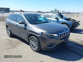 2019 Jeep Cherokee Latitude Plus with VIN 1C4PJLLB1KD201847, listed as a IAAI auction lot 41814463 with 115,927 mi miles. Bid and sale history available at carsss.com. Image 1.