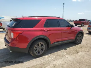 2021 Ford Explorer XLT with VIN 1FMSK7DH7MGA83088, listed as a Copart auction lot 54221255 with 107,489 mi miles and Clean Title. Bid and sale history available at carsss.com. Image 3.