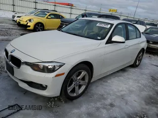 2015 BMW 3 Series 320i xDrive with VIN WBA3C3G51FNS73447, listed as a Copart auction lot 88642605 with 77,764 mi miles and Salvage Title. Bid and sale history available at carsss.com. Image 1.