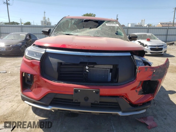 2025 Ford Explorer Platinum with VIN 1FMWK8HC6SGA30403, listed as a Copart auction lot 69964764 with 1,670 mi miles and Salvage title. Bid and sale history available at DreamBid. Image 5.