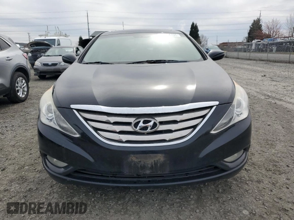 2012 Hyundai Sonata Limited with VIN 5NPEC4AB7CH411987, listed as a Copart auction lot 47924155 with 163,430 mi miles and Salvage Title. Bid and sale history available at carsss.com. Image 5.
