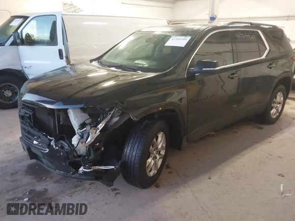 2021 Chevrolet Traverse LT Cloth with VIN 1GNEVGKW4MJ175358, listed as a IAAI auction lot 41355709 with 148,257 mi miles. Bid and sale history available at carsss.com. Image 17.