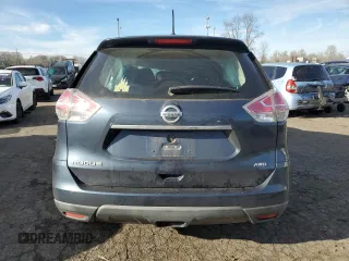 2016 Nissan Rogue SV with VIN KNMAT2MV7GP711922, listed as a Copart auction lot 42091335 with Not Provided miles and Salvage Title. Bid and sale history available at DreamBid. Image 6.