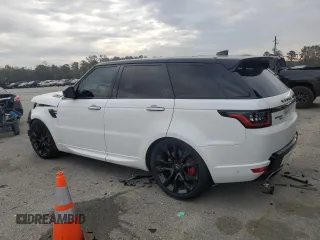 2022 Land Rover Range Rover Sport HST with VIN SALWS2RU3NA242121, listed as a Copart auction lot 46434655 with 23,073 mi miles and Salvage Title. Bid and sale history available at carsss.com. Image 2.