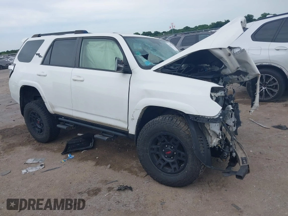 2019 Toyota 4Runner SR5 with VIN JTEBU5JR7K5663980, listed as a IAAI auction lot 42473347 with Not provided miles and . Bid and sale history available at DreamBid. Image 1.