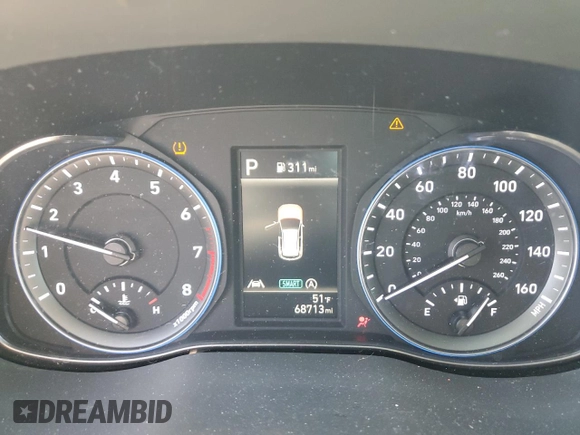 2022 Hyundai Kona SEL with VIN KM8K62AB0NU912402, listed as a Copart auction lot 41849515 with 68,713 mi miles and Salvage Title. Bid and sale history available at carsss.com. Image 9.