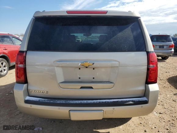 2015 Chevrolet Tahoe LT with VIN 1GNSCBKC0FR295597, listed as a Copart auction lot 89317195 with 144,036 mi miles and Salvage Title. Bid and sale history available at carsss.com. Image 6.