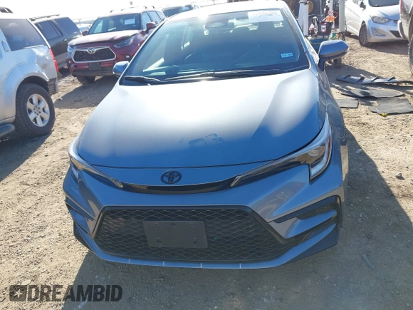 2025 Toyota Corolla SE with VIN 5YFS4MCE9SP218636, listed as a IAAI auction lot 41375359 with 5,831 mi miles. Bid and sale history available at carsss.com. Image 12.