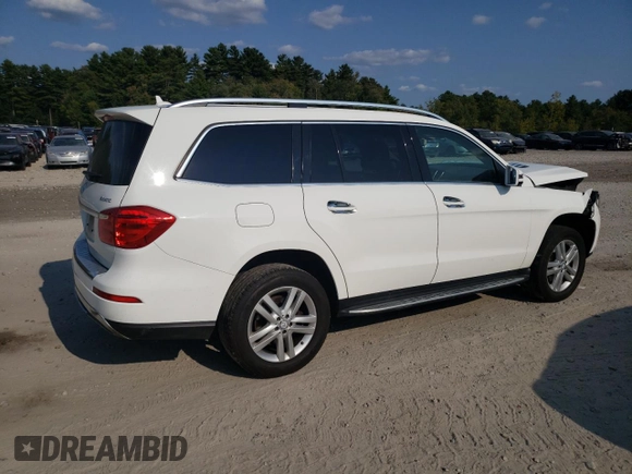 2016 Mercedes-Benz GL with VIN 4JGDF6EE9GA623379, listed as a Copart auction lot 71314214 with 142,745 mi miles and Salvage Title. Bid and sale history available at carsss.com. Image 3.