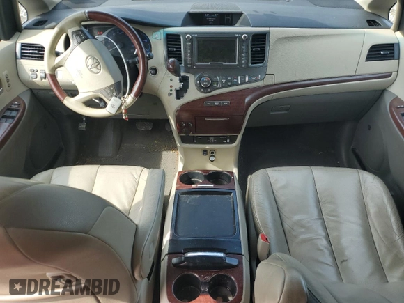 2011 Toyota Sienna XLE AAS with VIN 5TDYK3DC5BS094699, listed as a Copart auction lot 61583905 with 245,035 mi miles and Salvage title. Bid and sale history available at DreamBid. Image 8.