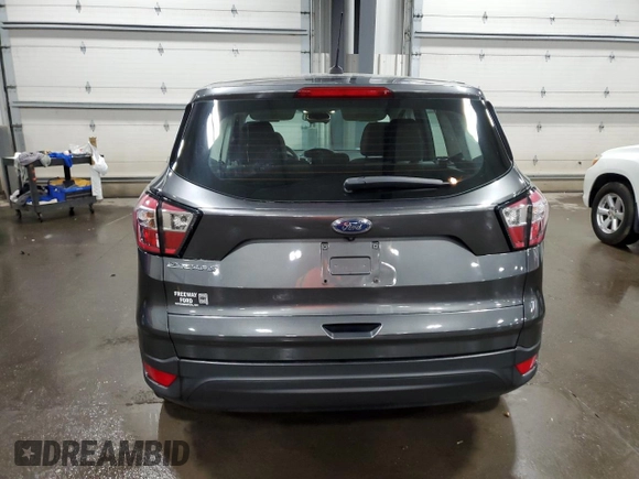 2017 Ford Escape S with VIN 1FMCU0F75HUC10955, listed as a Copart auction lot 48256975 with 70,458 mi miles and Salvage Title. Bid and sale history available at carsss.com. Image 6.