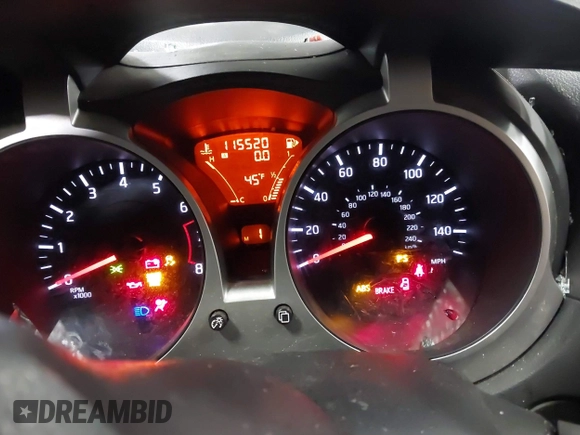 2013 Nissan Juke SV with VIN JN8AF5MR0DT226122, listed as a IAAI auction lot 41346836 with 115,520 mi miles. Bid and sale history available at carsss.com. Image 7.