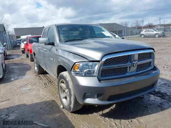 2009 Dodge Ram 1500 SLT with VIN 1D3HV18T29S708378, listed as a IAAI auction lot 41721700 with 182,705 mi miles. Bid and sale history available at carsss.com. Image 1.