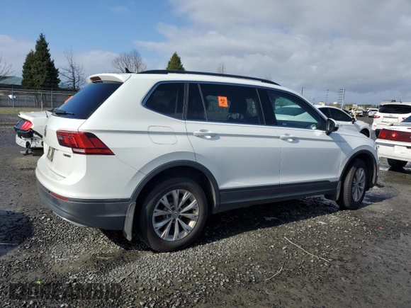 2019 Volkswagen Tiguan SE with VIN 3VV2B7AX6KM044710, listed as a Copart auction lot 46370615 with Not Provided miles and Salvage Title. Bid and sale history available at DreamBid. Image 3.