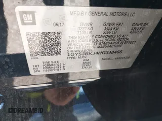 2017 Cadillac Escalade Luxury z VIN 1GYS3BKJ4HR348466, wystawiony jako IAAI lot #40900327 z przebiegiem 85 306 mil mil oraz . Historia ofert i sprzedaży dostępna na DreamBid. Obrazek 8.
