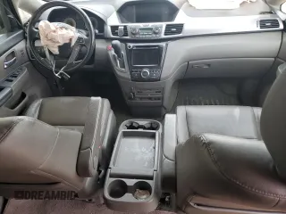 2014 Honda Odyssey Touring with VIN 5FNRL5H92EB109809, listed as a Copart auction lot 51438645 with 155,872 mi miles and Salvage Title. Bid and sale history available at DreamBid. Image 8.